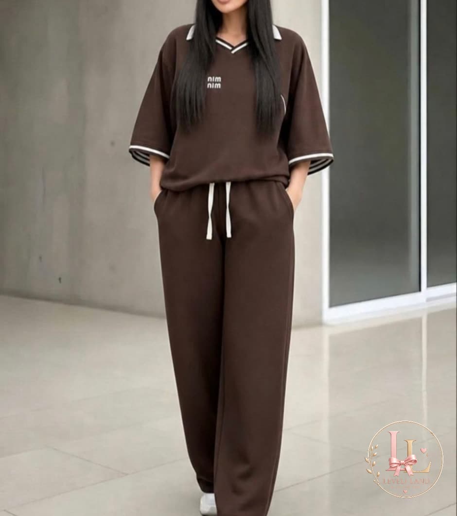 ست تیشرت و شلوار مازراتی miu miu