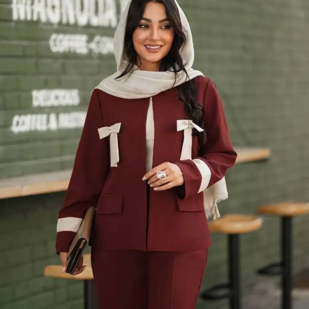 کت شلوار پاپیونی