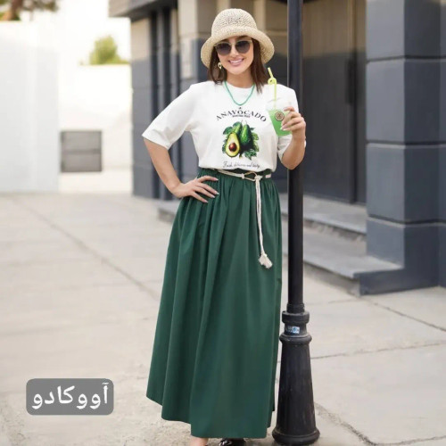 ست تیشرت دامن