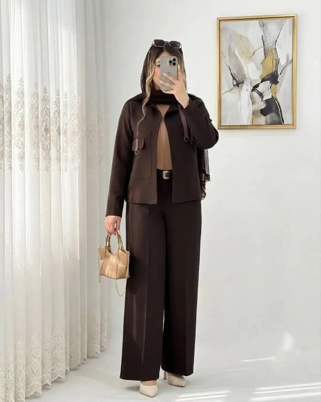 کت و شلوار دو تکه زنانه سوپر مازراتی مدل آرمیتا