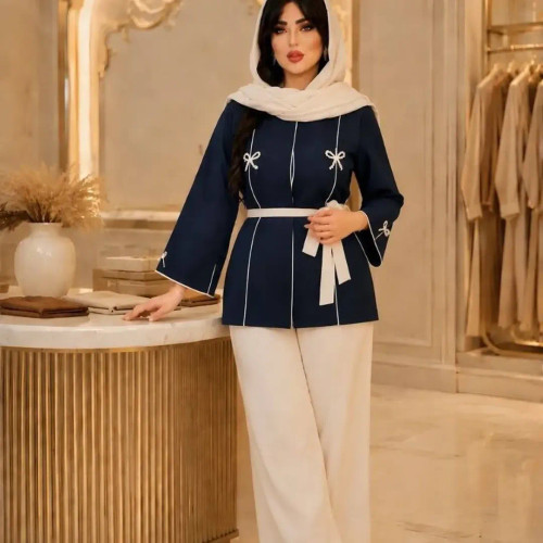 شومیز شلوار بزیاق ریزشی