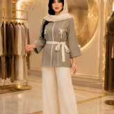 شومیز شلوار بزیاق ریزشی