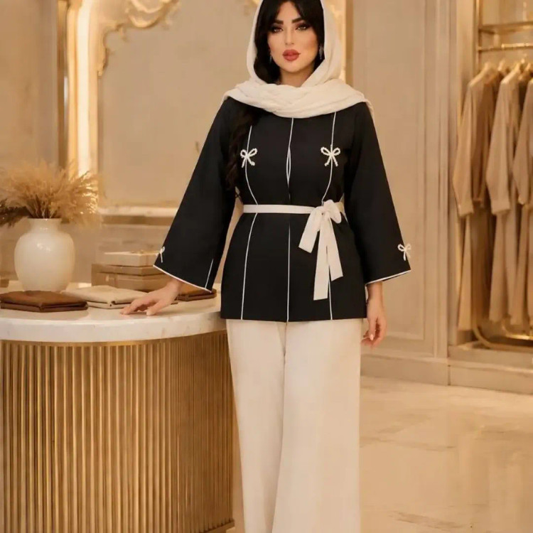 شومیز شلوار بزیاق ریزشی