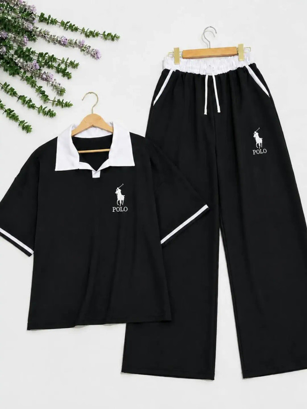 ست تیشرت و شلوار مازراتی مدل polo ست پلوشرت و شلوار