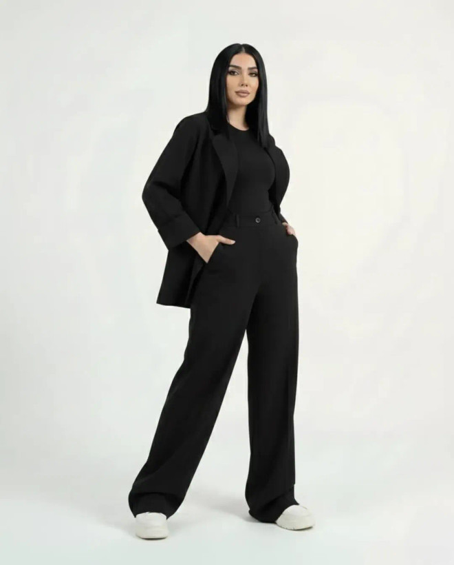 کت شلوار زنانه مزونی مازراتی بهار