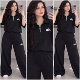 ست هیرسا پنبه گلکسی ست تیشرت شلوار