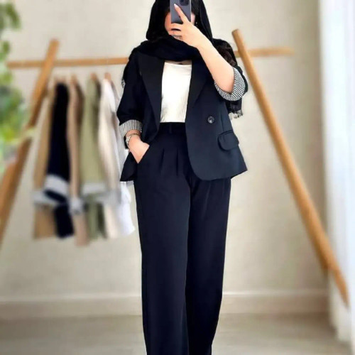 کت و شلوار زنانه ایناز لینن